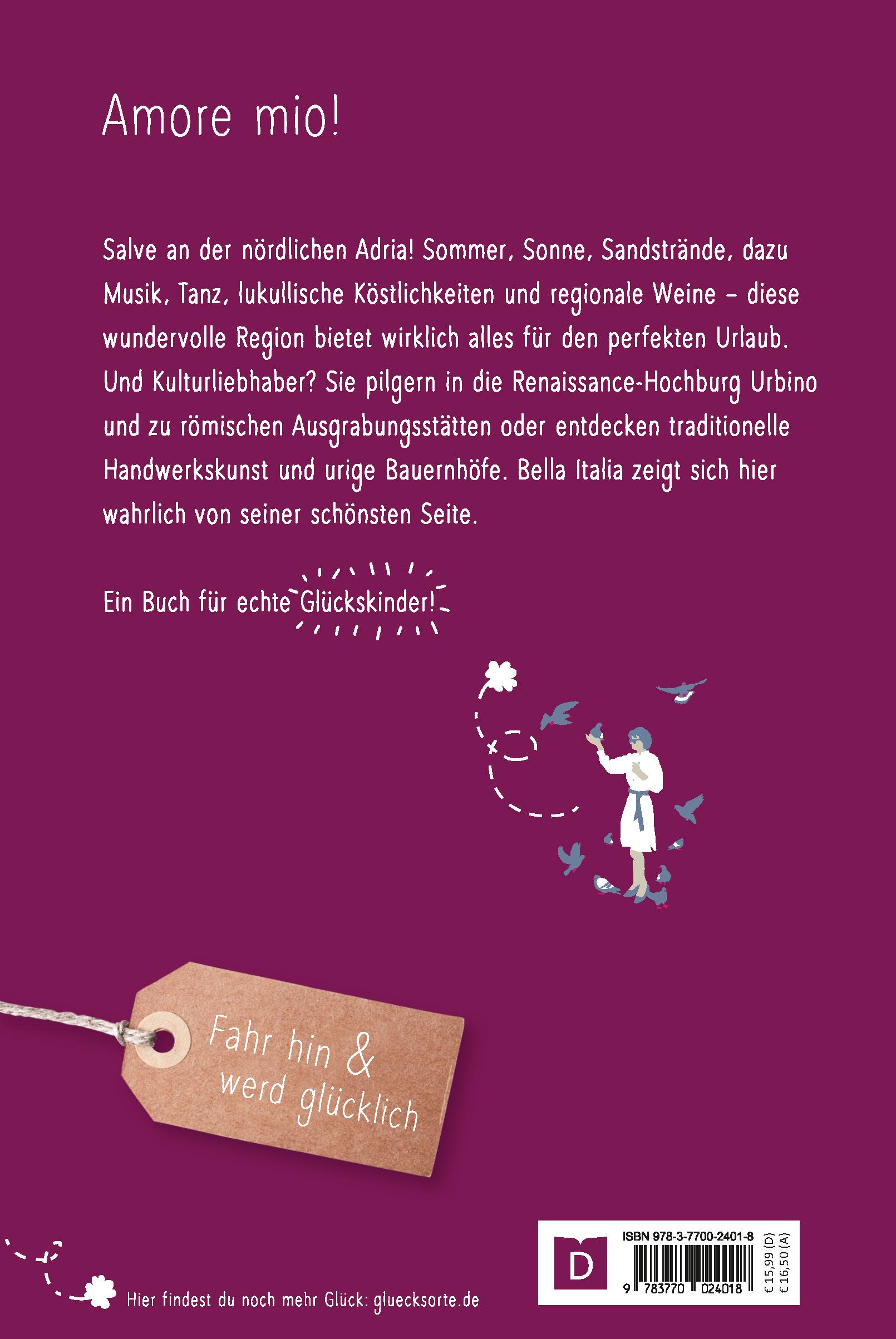 Rückseitencover Glücksorte an der italienischen Adria. Von Venedig bis Ancona
