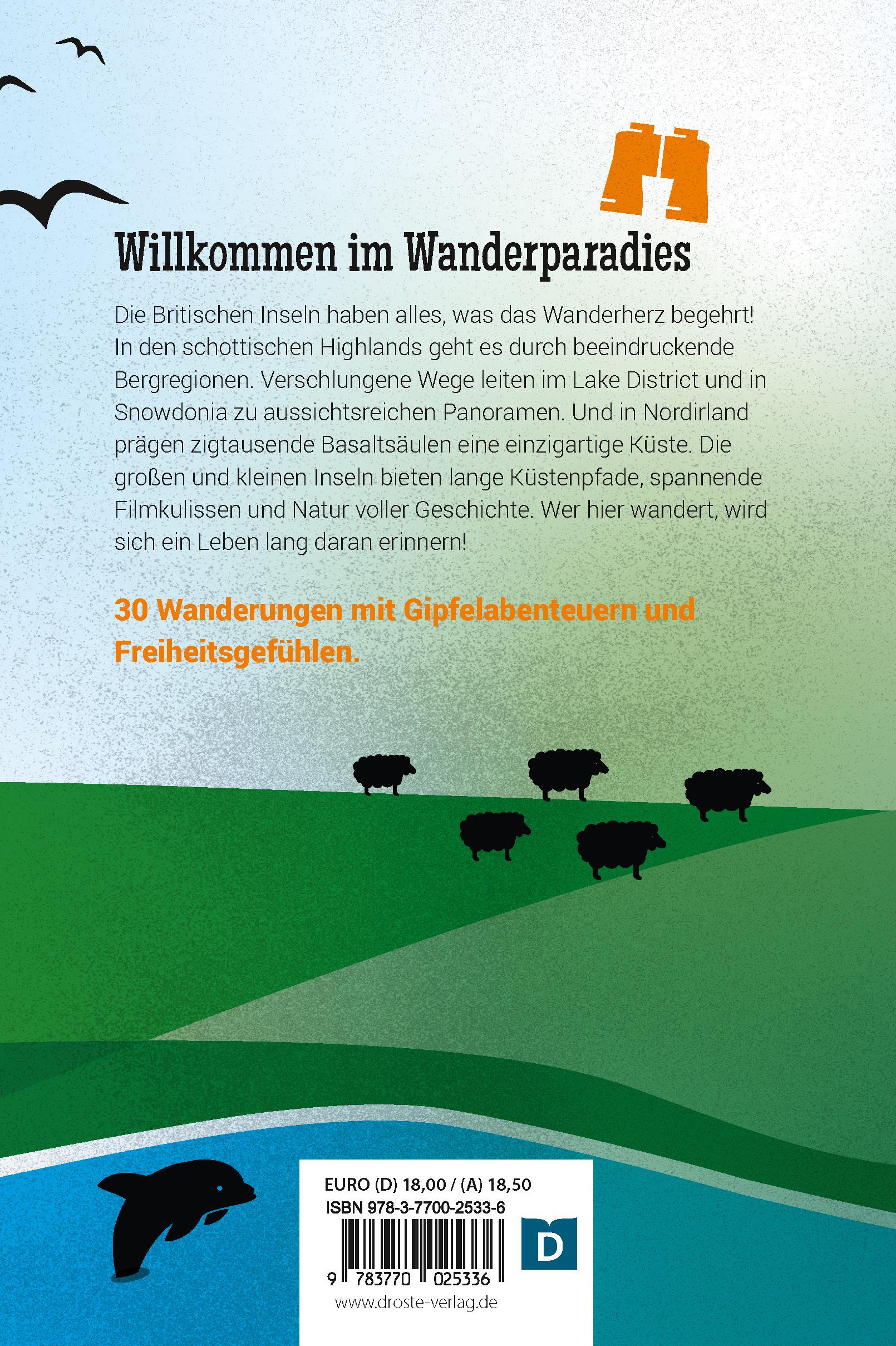 Rückseitencover Britische Inseln. 30 Wanderungen, die man einmal im Leben gemacht haben muss