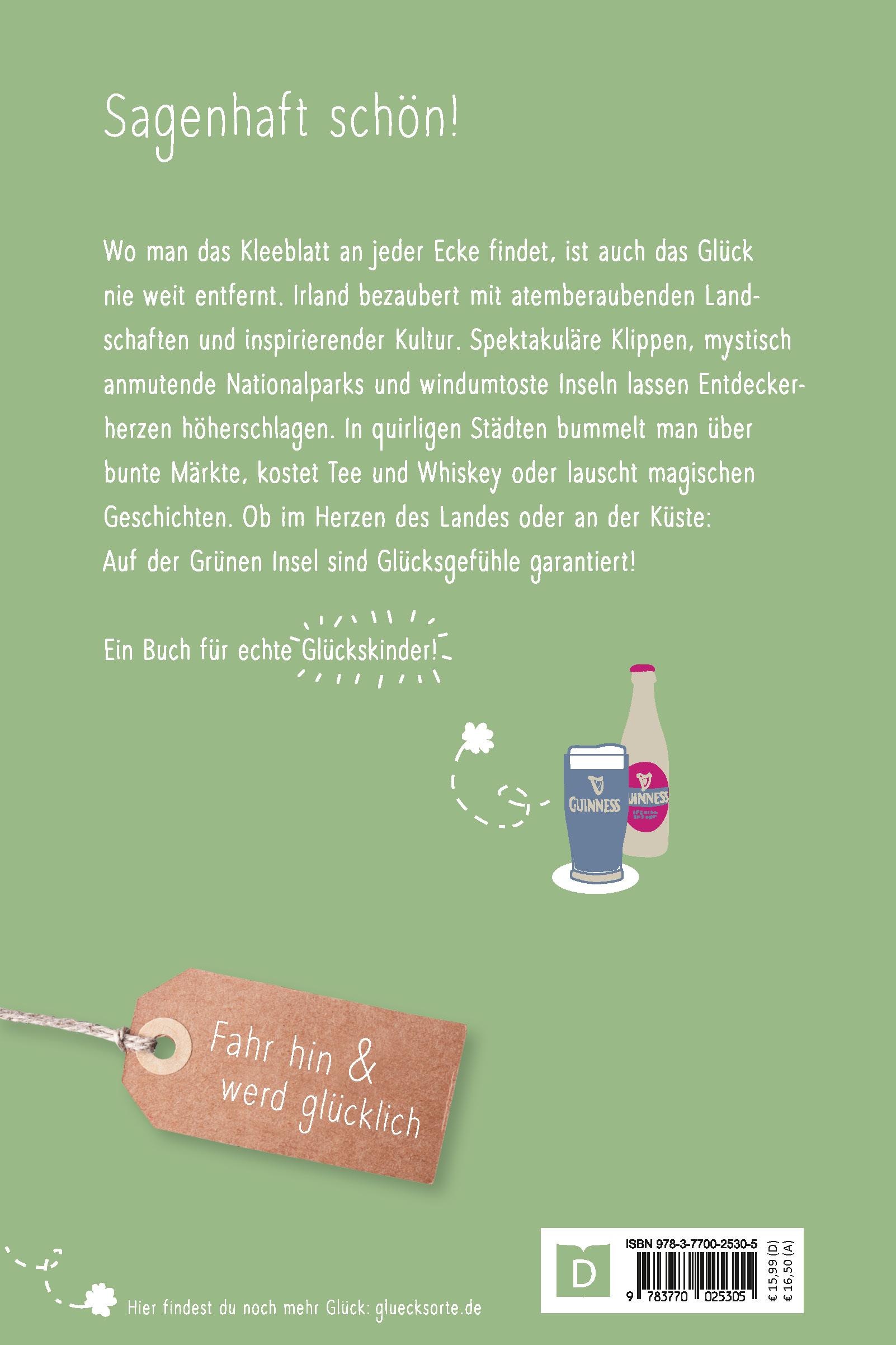 Rückseitencover Glücksorte in Irland
