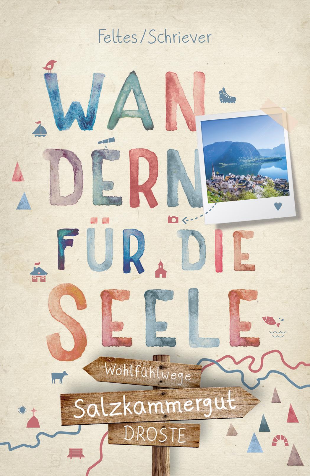 Vorderes Coverbild Salzkammergut. Wandern für die Seele