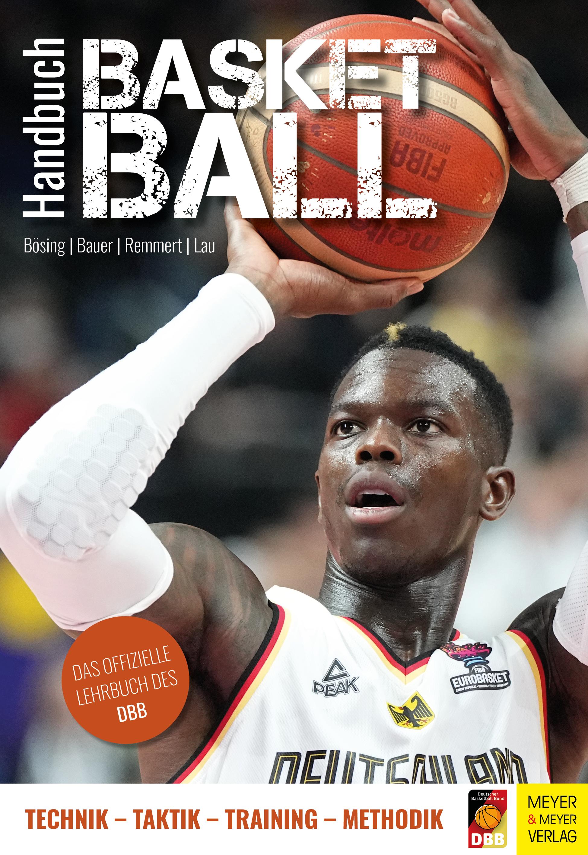 Vorderes Coverbild Handbuch Basketball