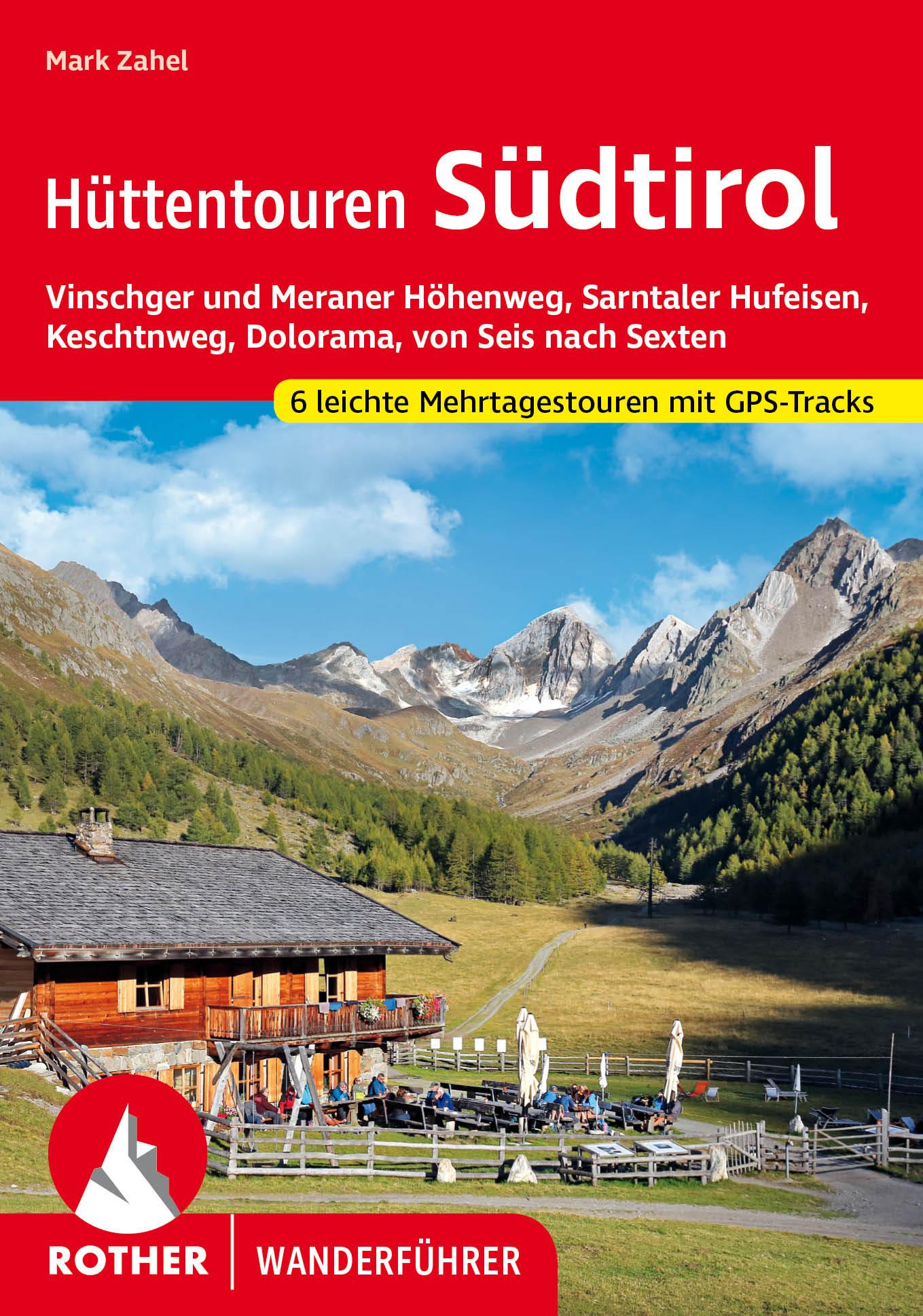 Vorderes Coverbild Hüttentouren Südtirol