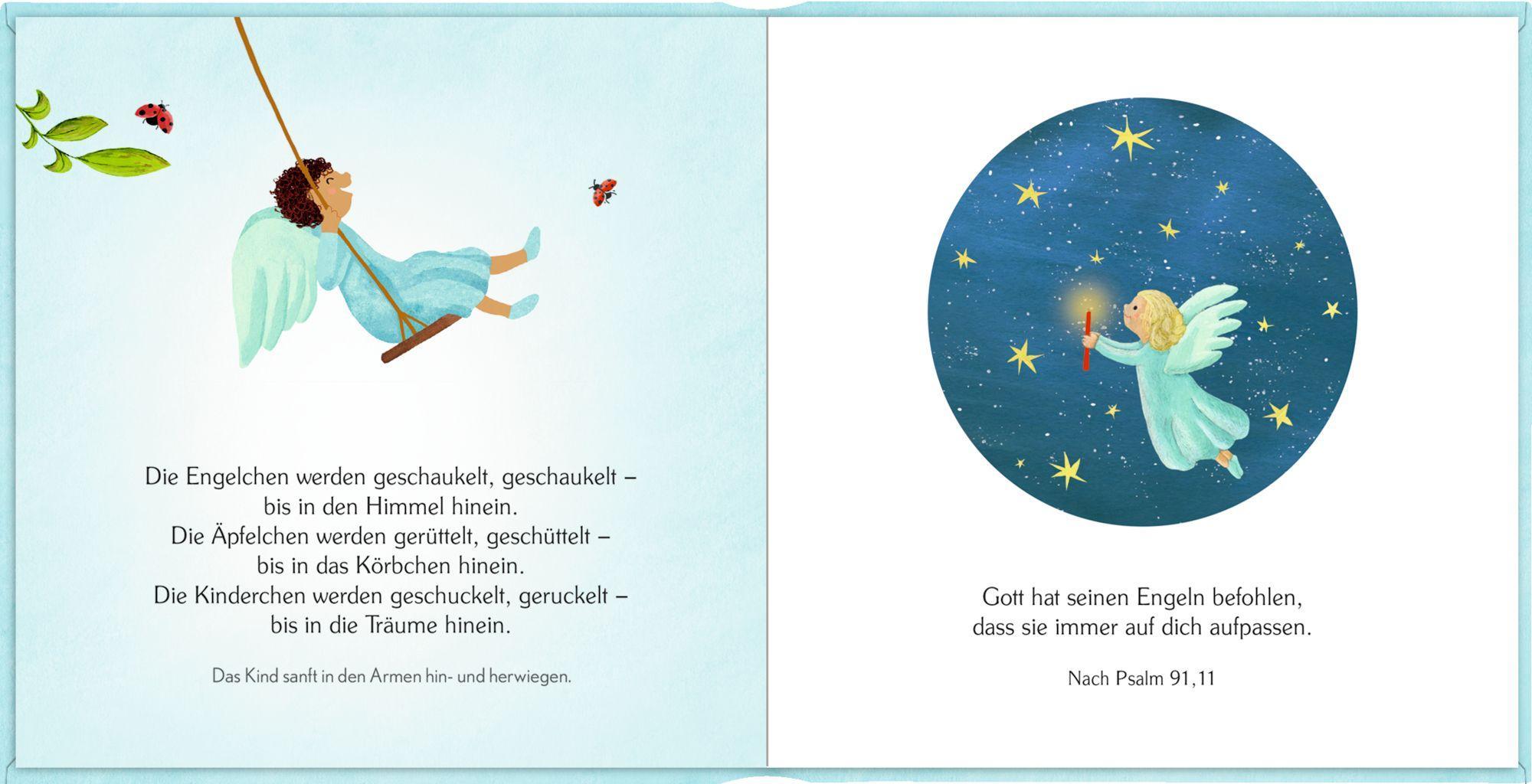 Beispielinhalt (Bild) Geldkuvert-Geschenkbuch - Wie schön, dass du da bist!