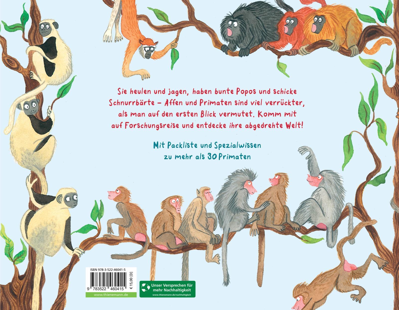 Rückseitencover Abgedrehte Affen