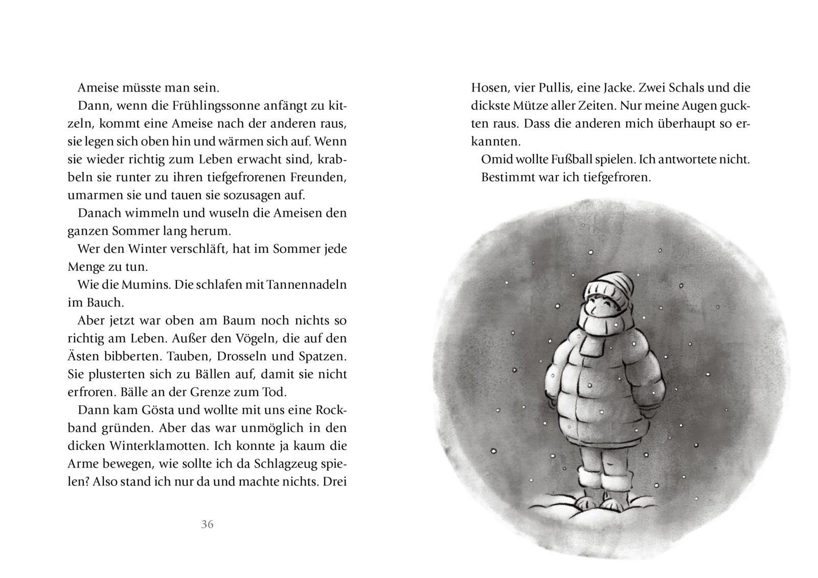 Beispielinhalt (Bild) Gurke und die Unendlichkeit