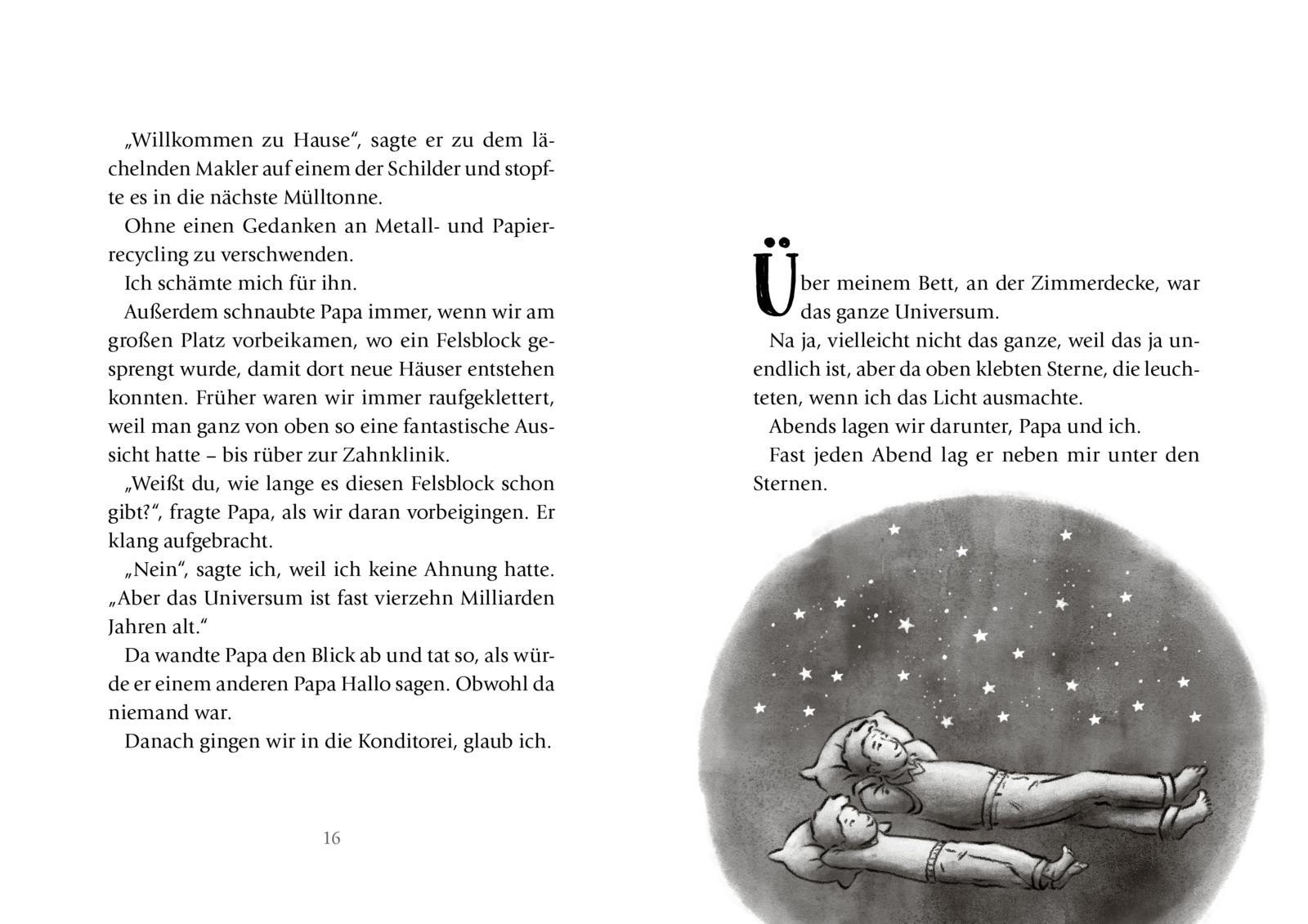 Beispielinhalt (Bild) Gurke und die Unendlichkeit