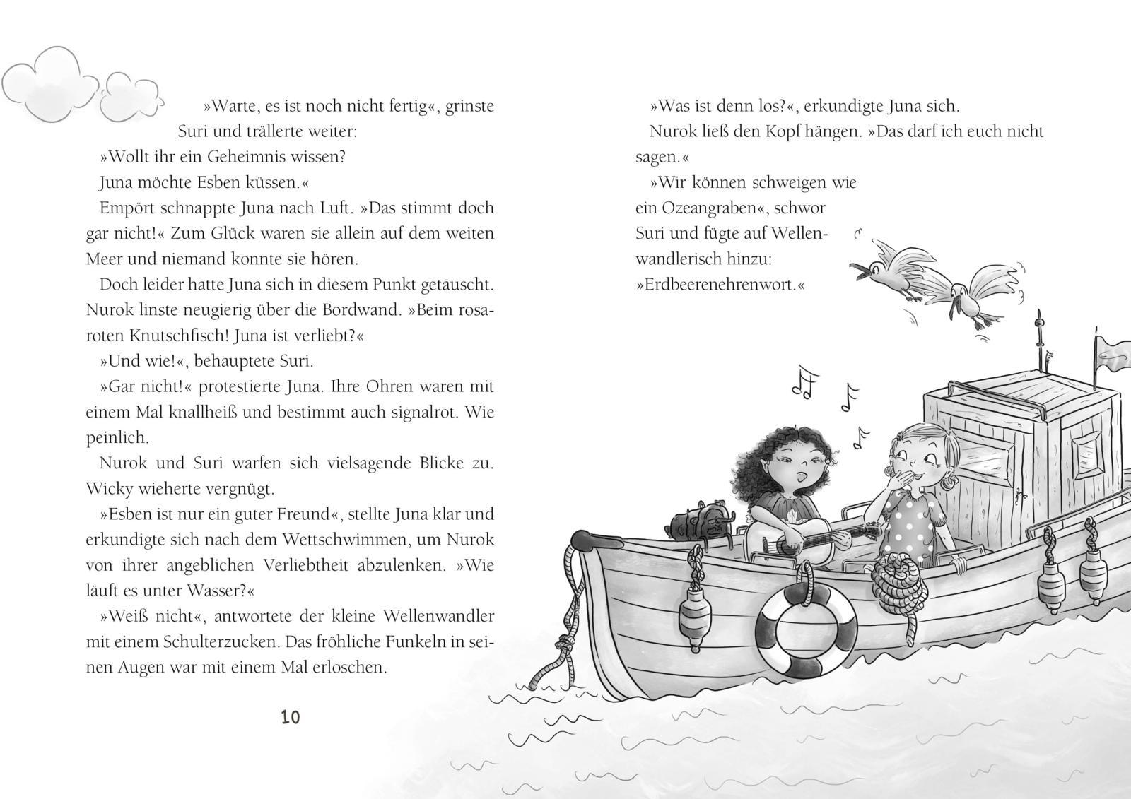 Beispielinhalt (Bild) Juna 3: Feuerwandler