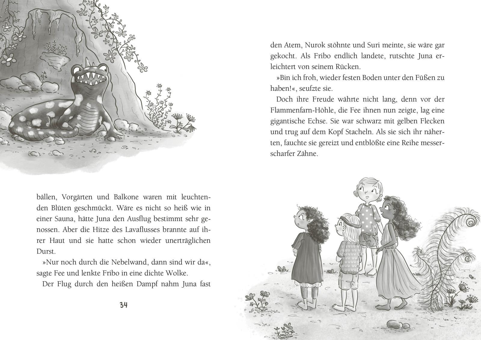 Beispielinhalt (Bild) Juna 3: Feuerwandler