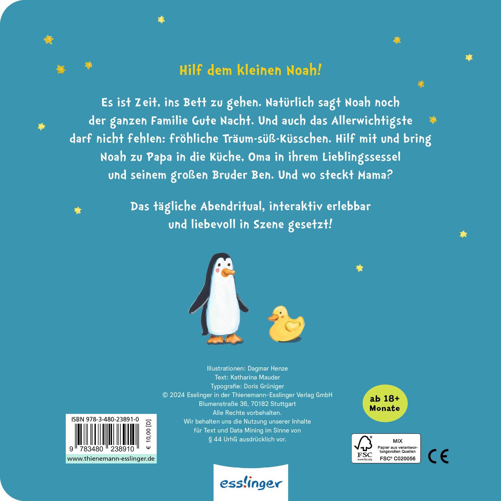 Rückseitencover Meine Mitspiel-Pappe: Sagst du mir noch Gute Nacht?
