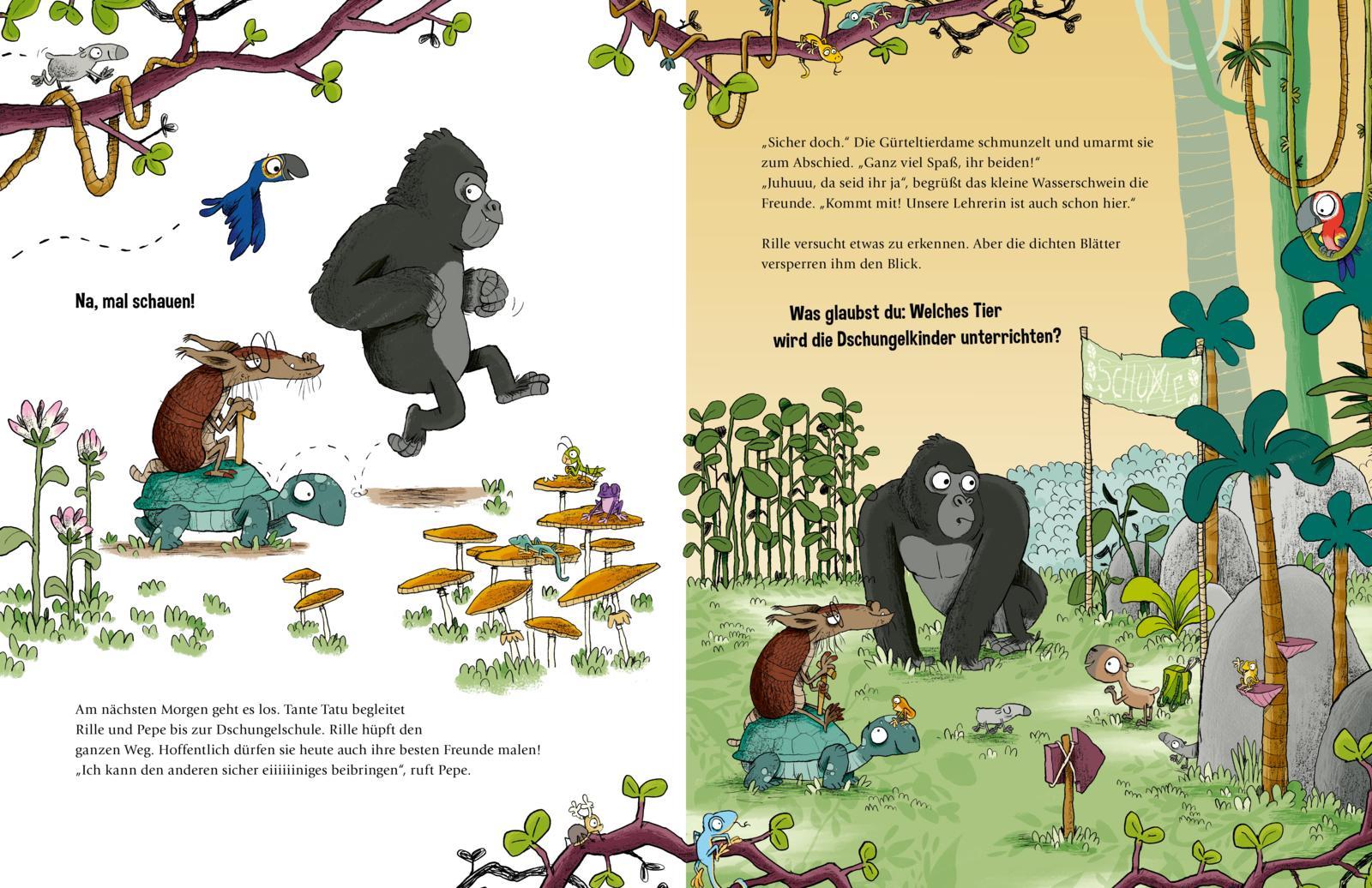 Beispielinhalt (Bild) Rille: Ich will auch!