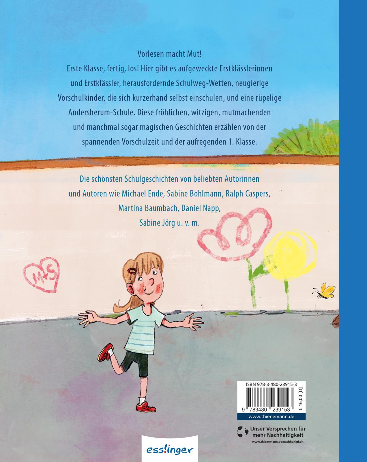 Rückseitencover Das Vorlesebuch für einen starken Schulstart