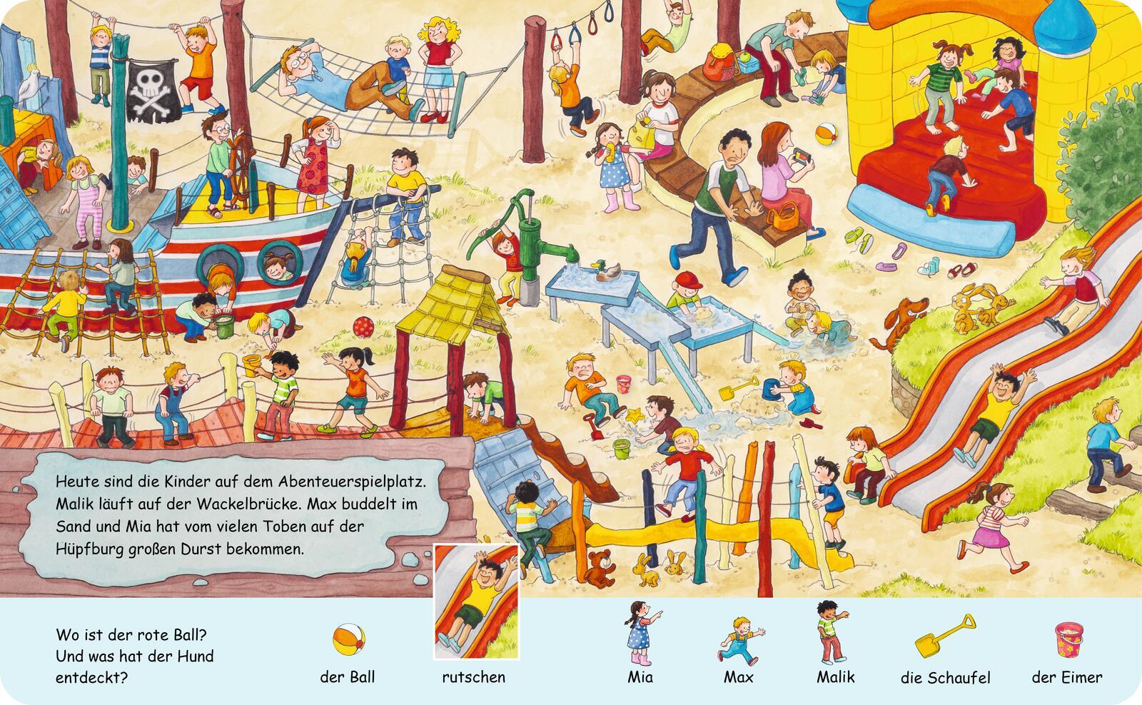 Beispielinhalt (Bild) Unterwegs mit Mia und Malik