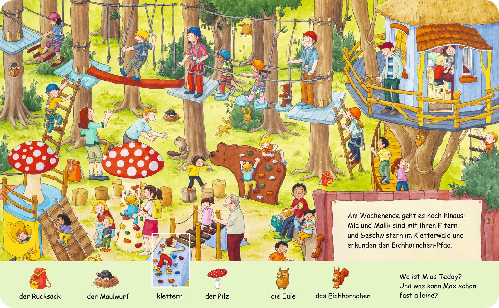 Beispielinhalt (Bild) Unterwegs mit Mia und Malik