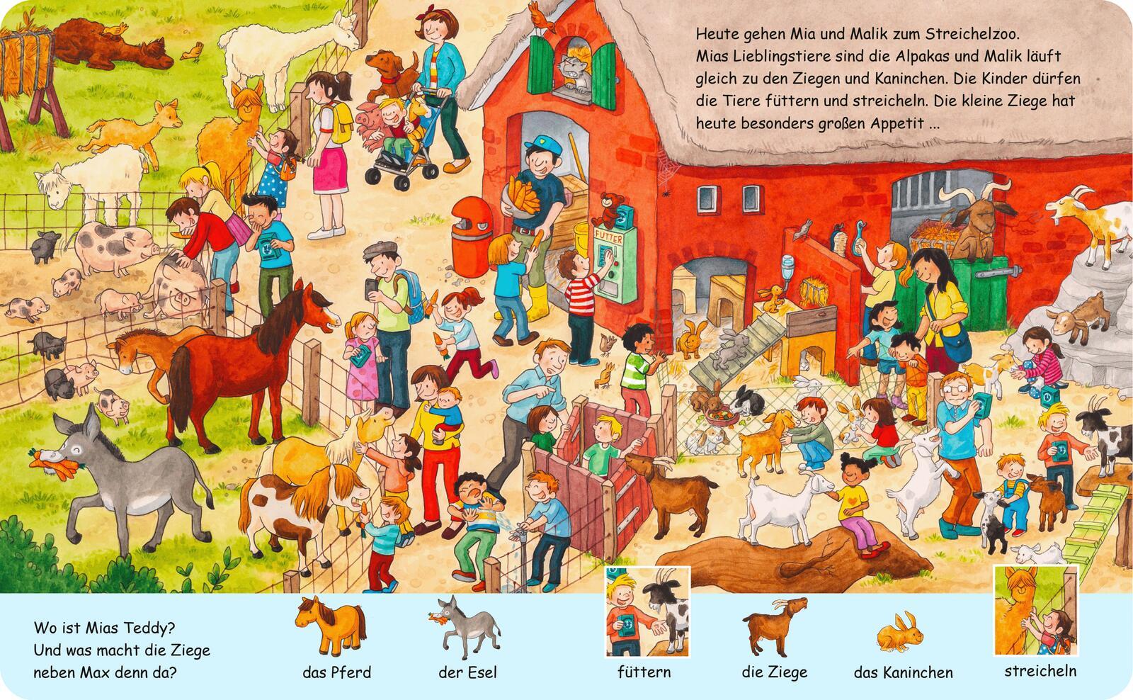 Beispielinhalt (Bild) Unterwegs mit Mia und Malik