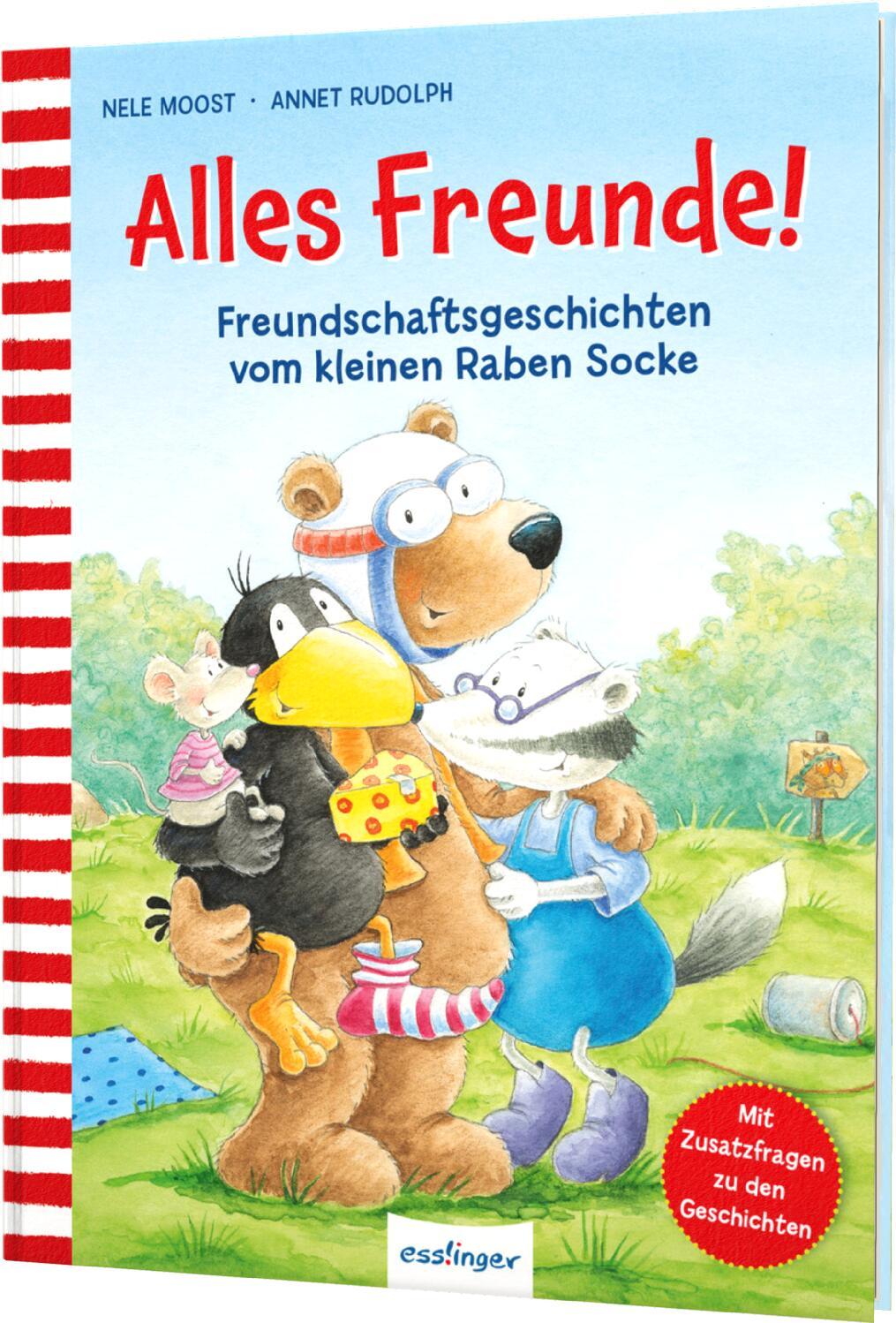 Vorderes Coverbild Der kleine Rabe Socke: Alles Freunde!