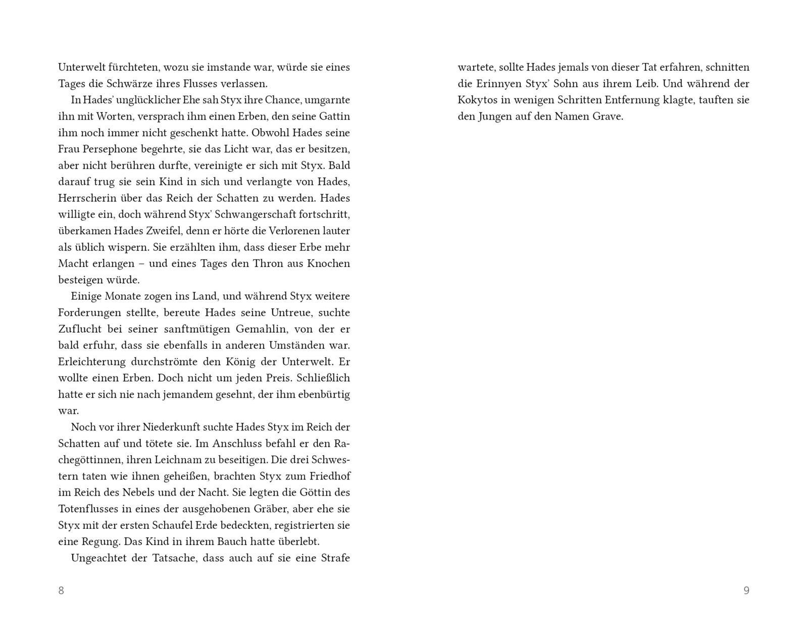 Beispielinhalt (Bild) Grave 1: Höllenschwur und Knochenflut