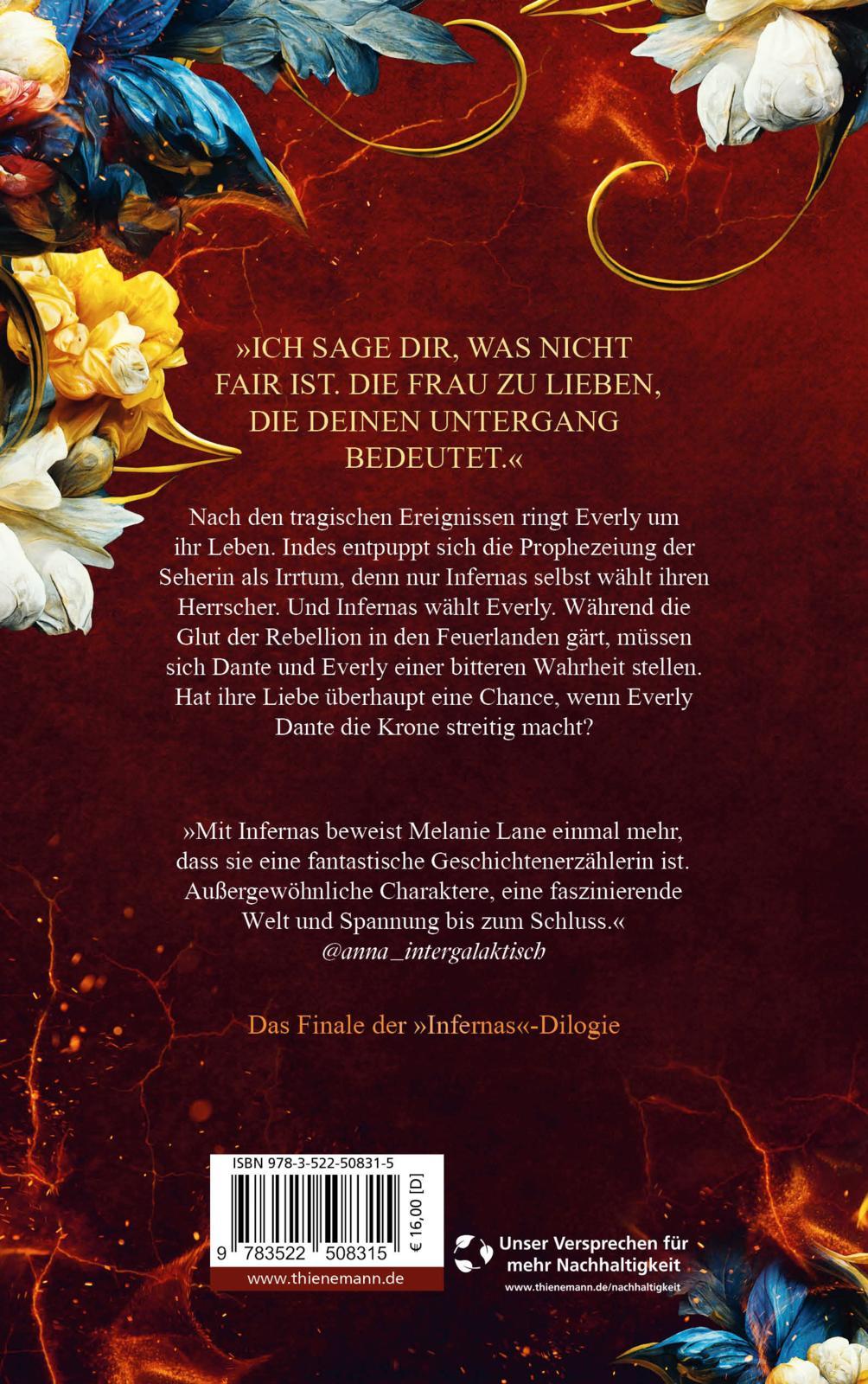 Rückseitencover Infernas 2: Queen of Embers