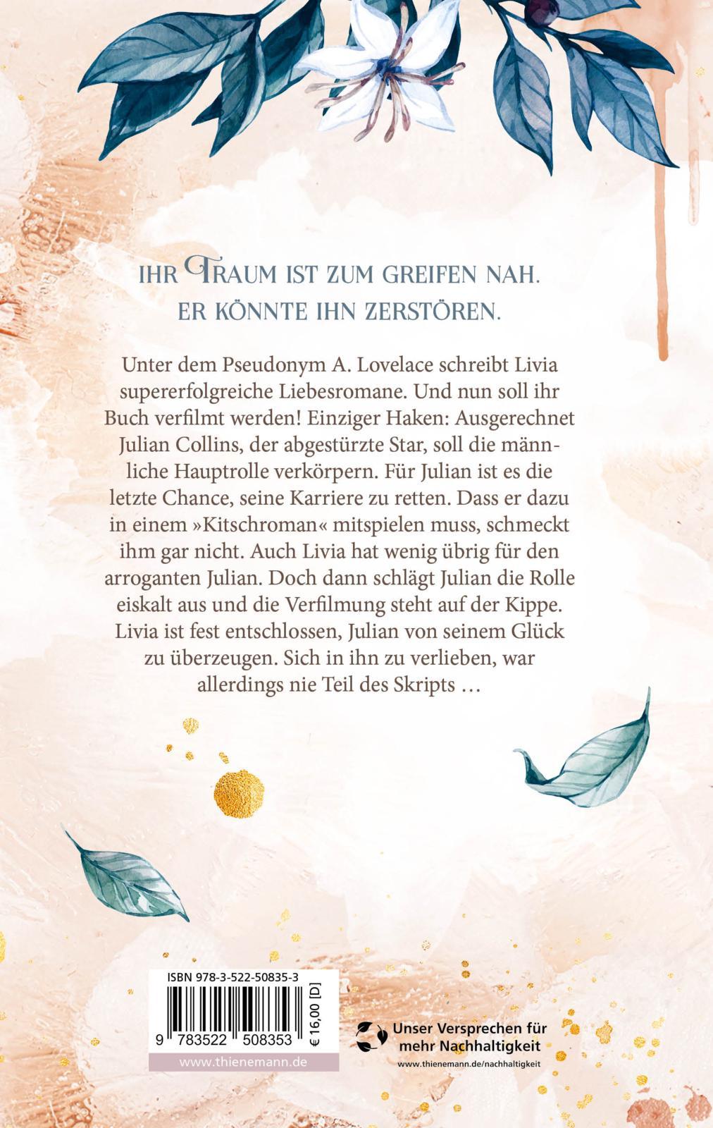 Rückseitencover Unwritten Love (Unwritten, Bd. 1)