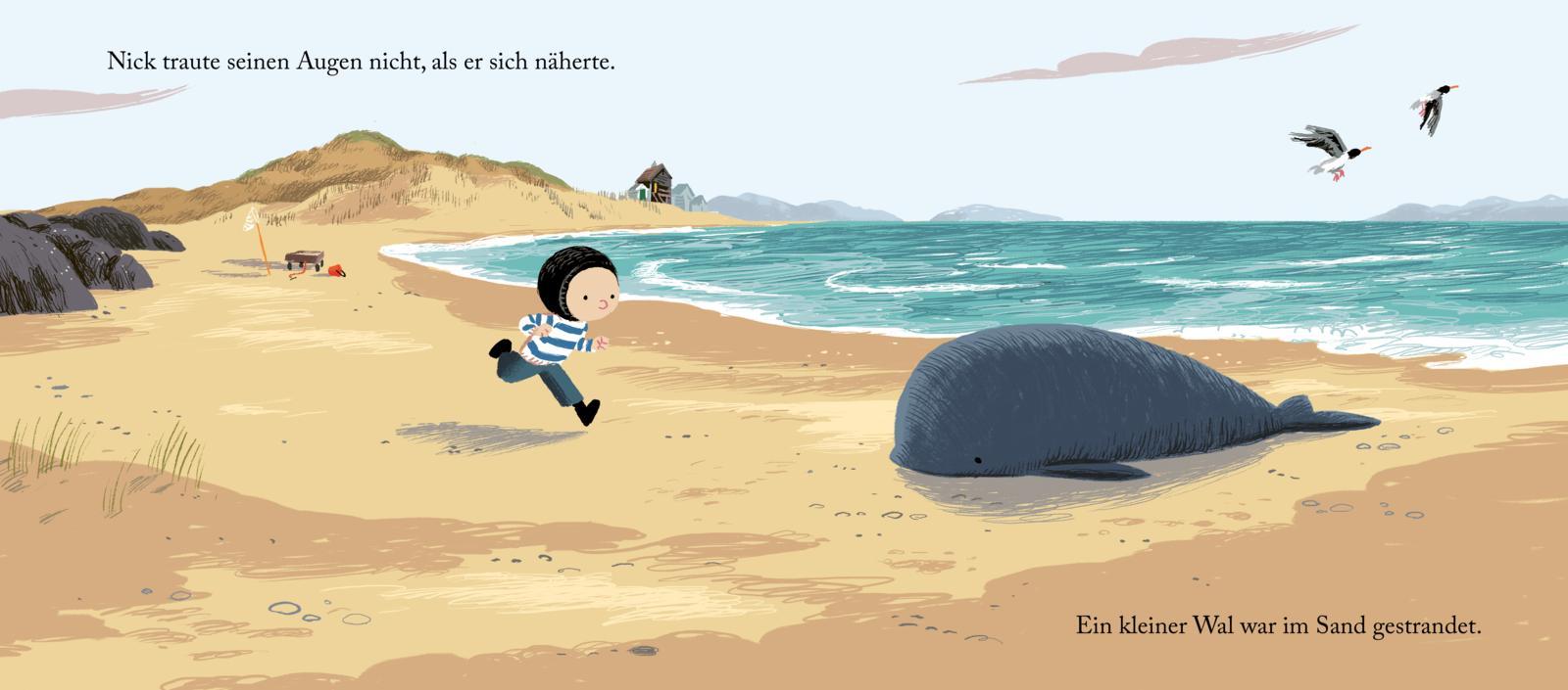 Beispielinhalt (Bild) Nick und der Wal