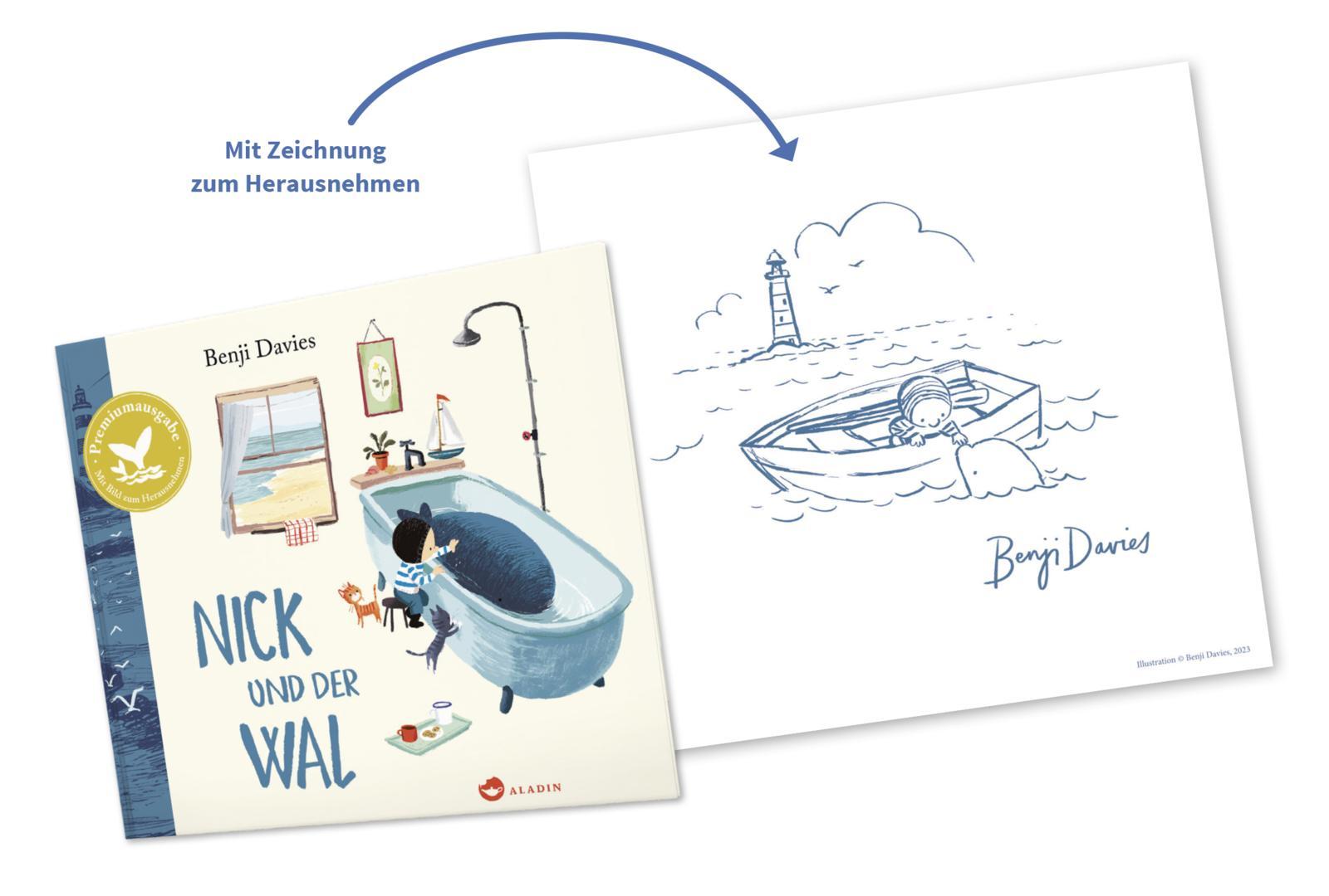 Beispielinhalt (Bild) Nick und der Wal