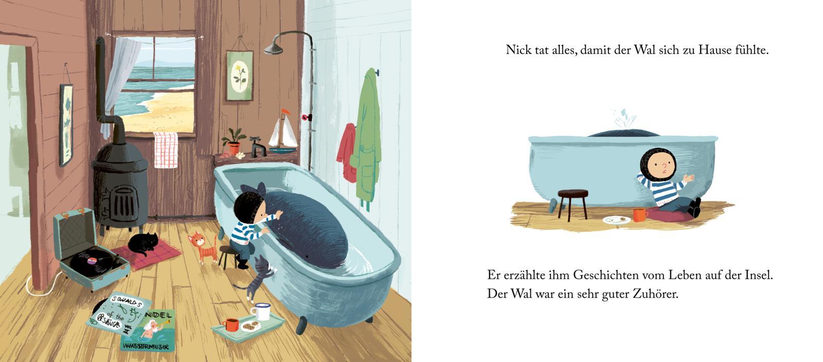 Beispielinhalt (Bild) Nick und der Wal