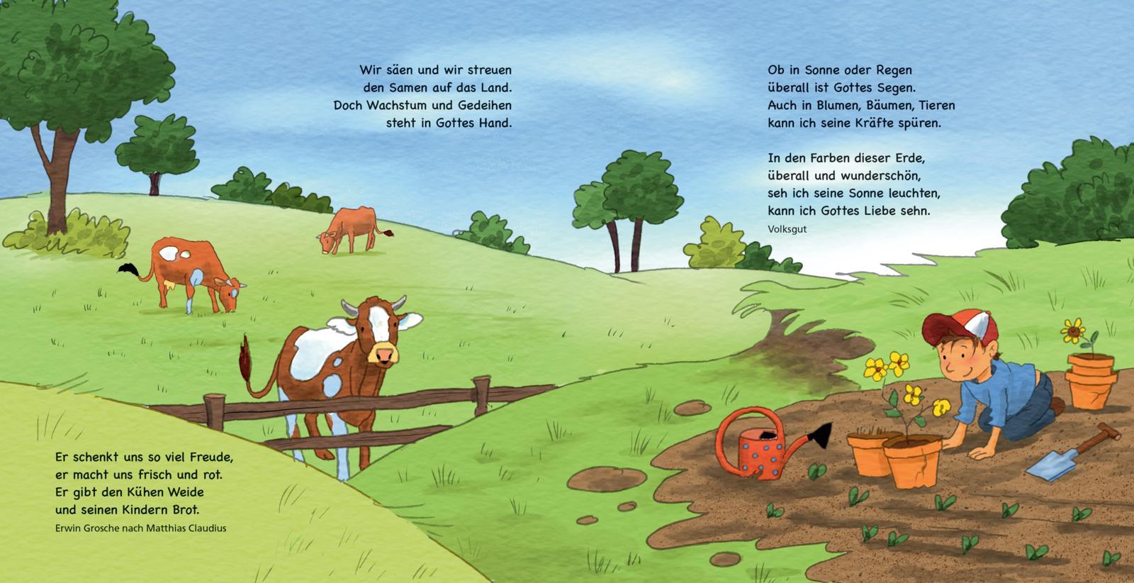 Beispielinhalt (Bild) Dein kleiner Begleiter: Meine liebsten Kindergebete zur Taufe