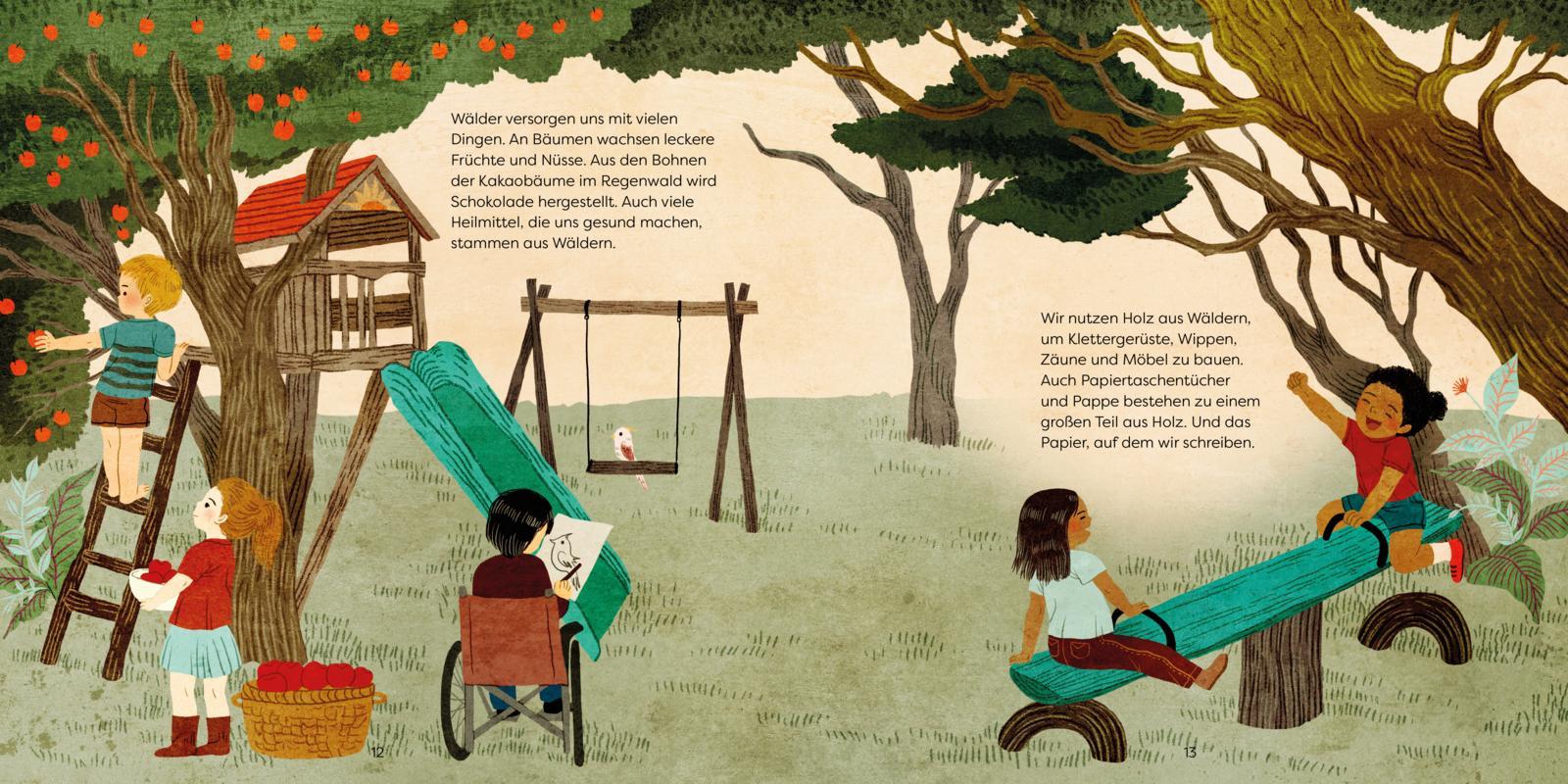 Beispielinhalt (Bild) Unsere Welt: Wälder