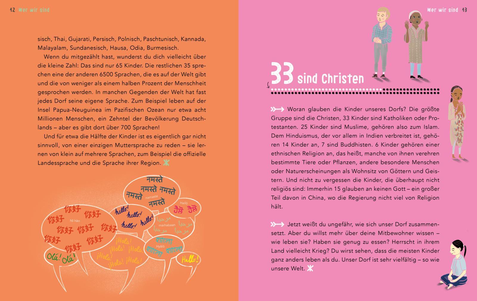 Beispielinhalt (Bild) 100 Kinder