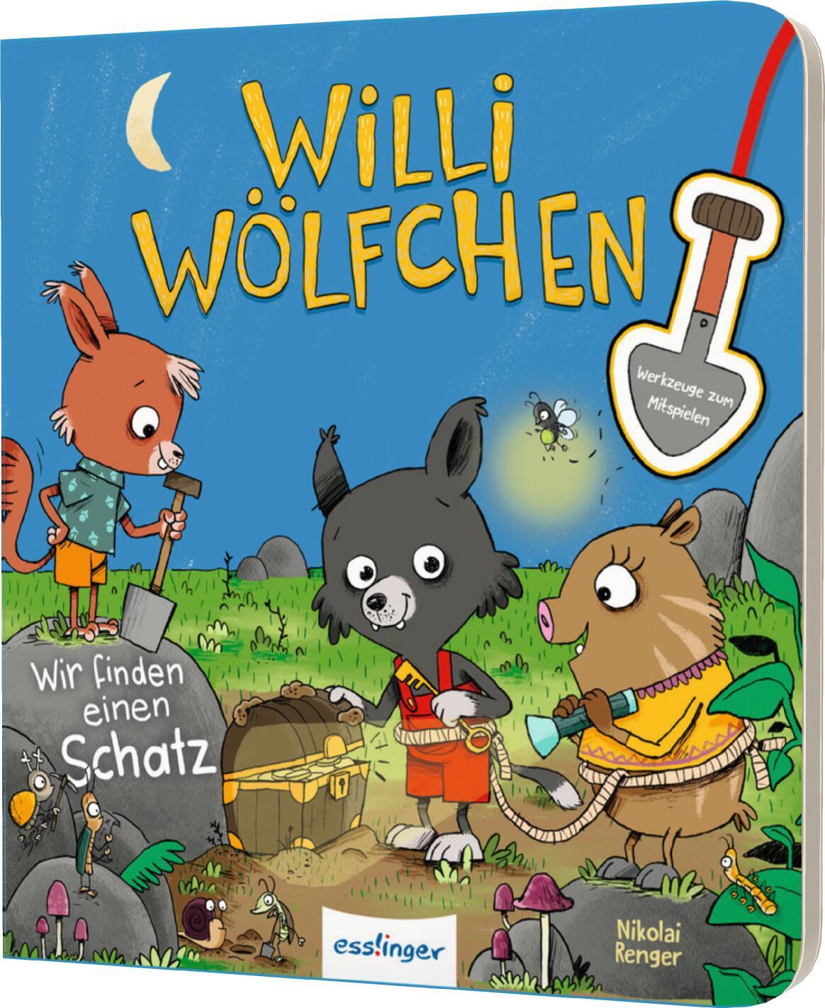 Vorderes Coverbild Willi Wölfchen: Wir finden einen Schatz!
