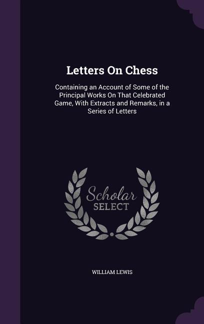 Vorderes Coverbild Letters On Chess