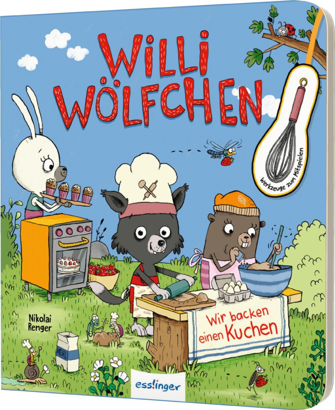 Vorderes Coverbild Willi Wölfchen: Wir backen einen Kuchen!