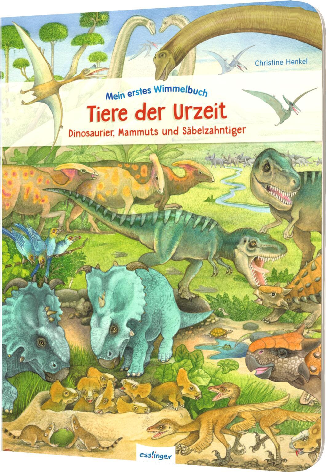 Vorderes Coverbild Mein erstes Wimmelbuch: Tiere der Urzeit