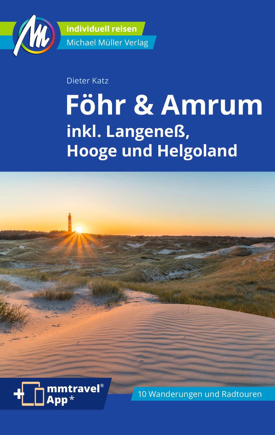 Vorderes Coverbild Föhr & Amrum Reiseführer Michael Müller Verlag