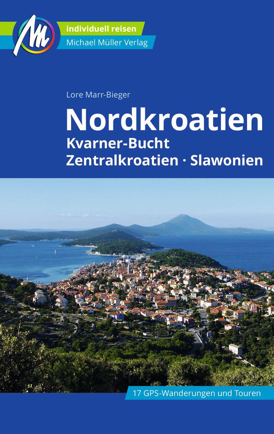 Vorderes Coverbild Nordkroatien Reiseführer Michael Müller Verlag