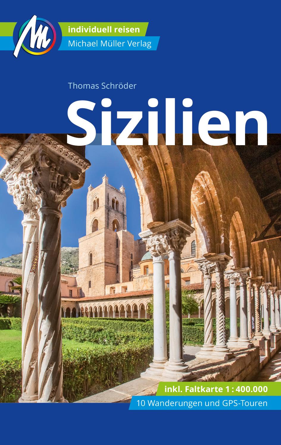 Vorderes Coverbild MICHAEL MÜLLER REISEFÜHRER Sizilien