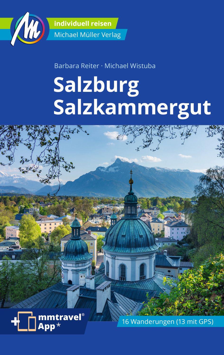 Vorderes Coverbild Salzburg & Salzkammergut Reiseführer Michael Müller Verlag