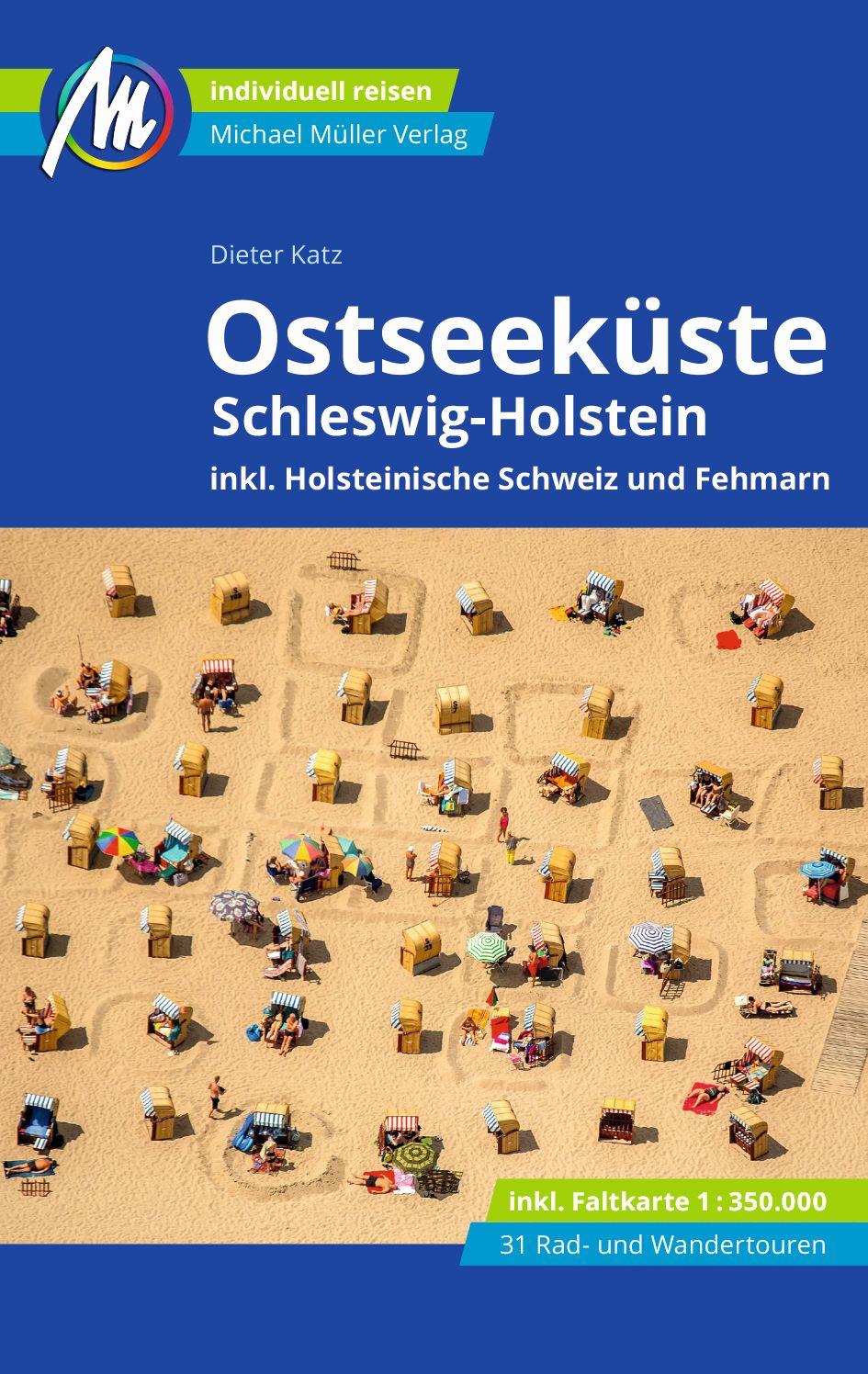 Vorderes Coverbild MICHAEL MÜLLER REISEFÜHRER Ostseeküste - Schleswig-Holstein