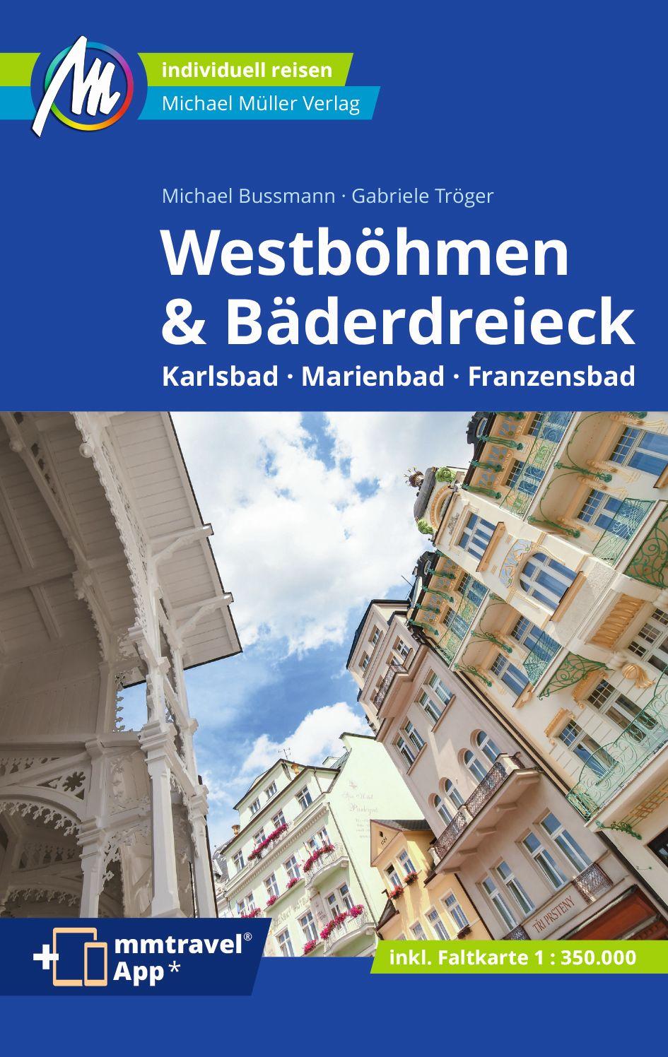 Vorderes Coverbild MICHAEL MÜLLER REISEFÜHRER Westböhmen & Bäderdreieck