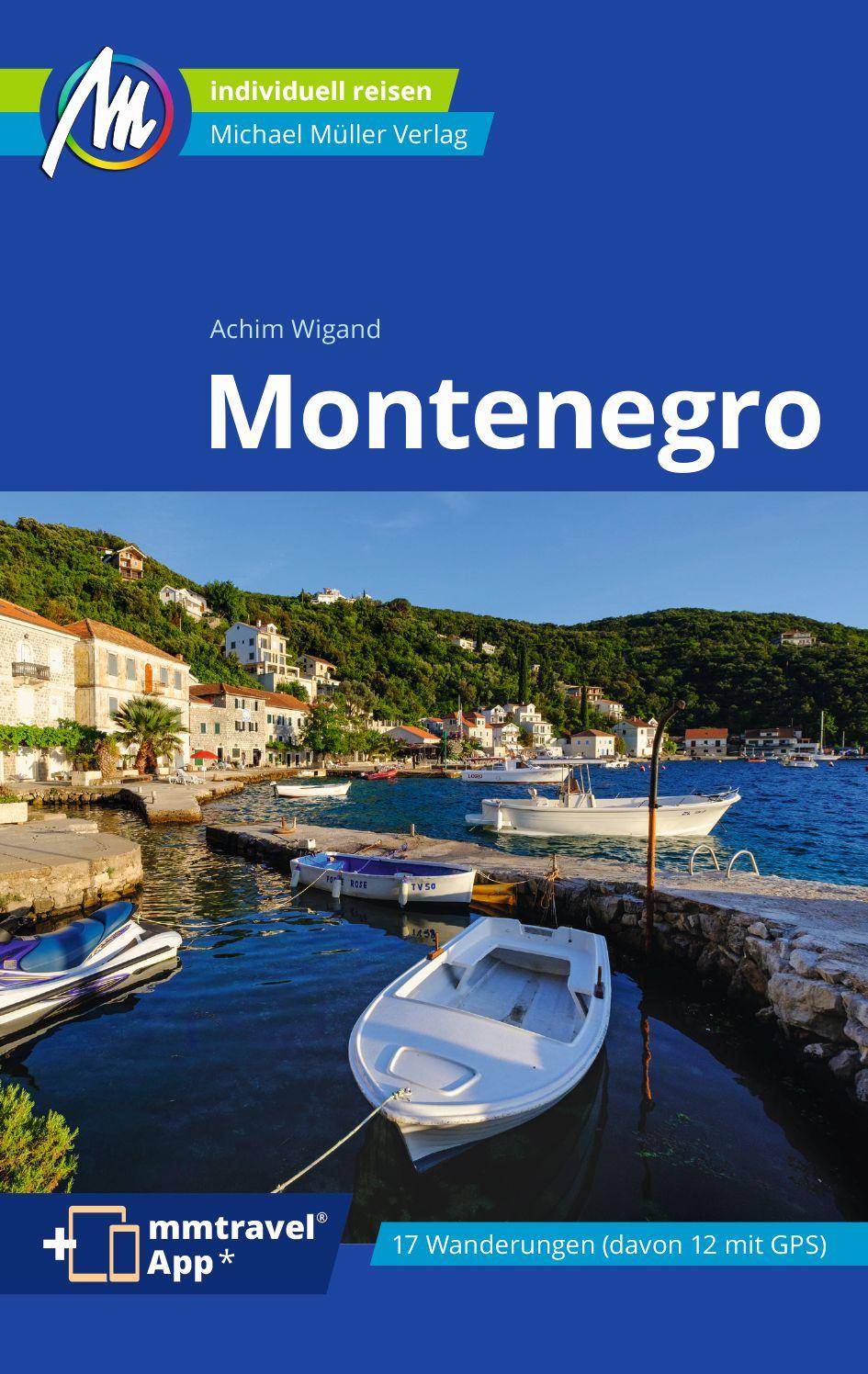 Vorderes Coverbild Montenegro Reiseführer Michael Müller Verlag