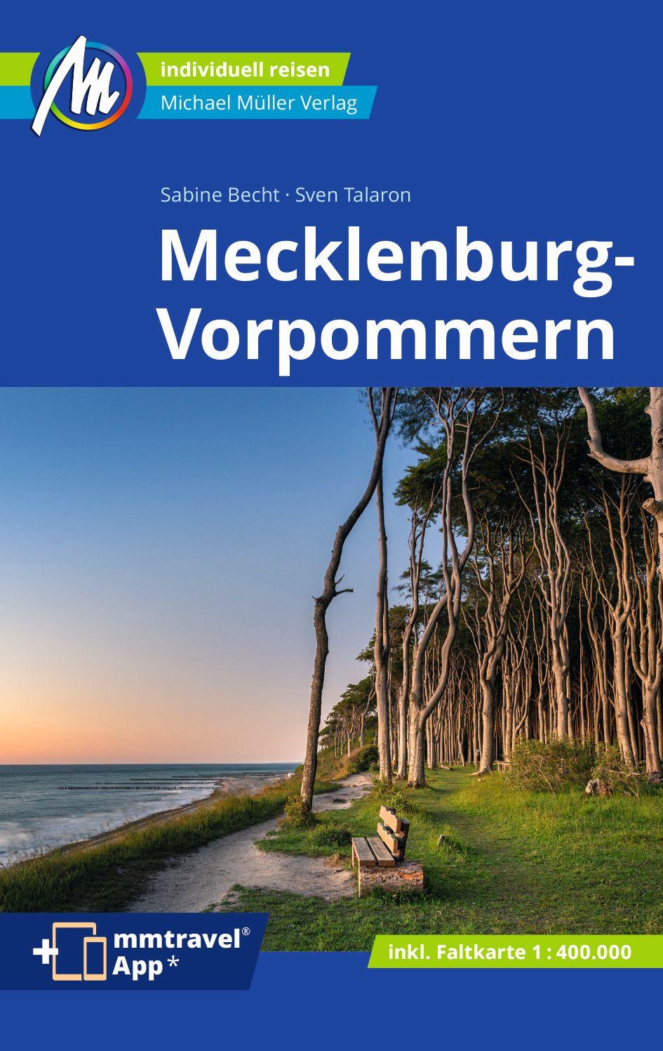 Vorderes Coverbild Mecklenburg-Vorpommern Reiseführer Michael Müller Verlag