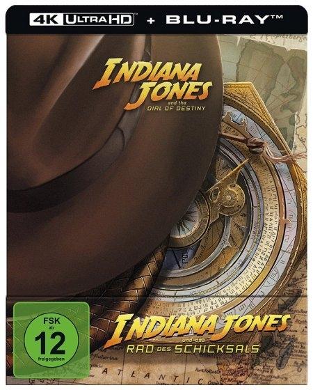 Vorderes Coverbild Indiana Jones und das Rad des Schicksals UHD BD (Lim. Steelbook)