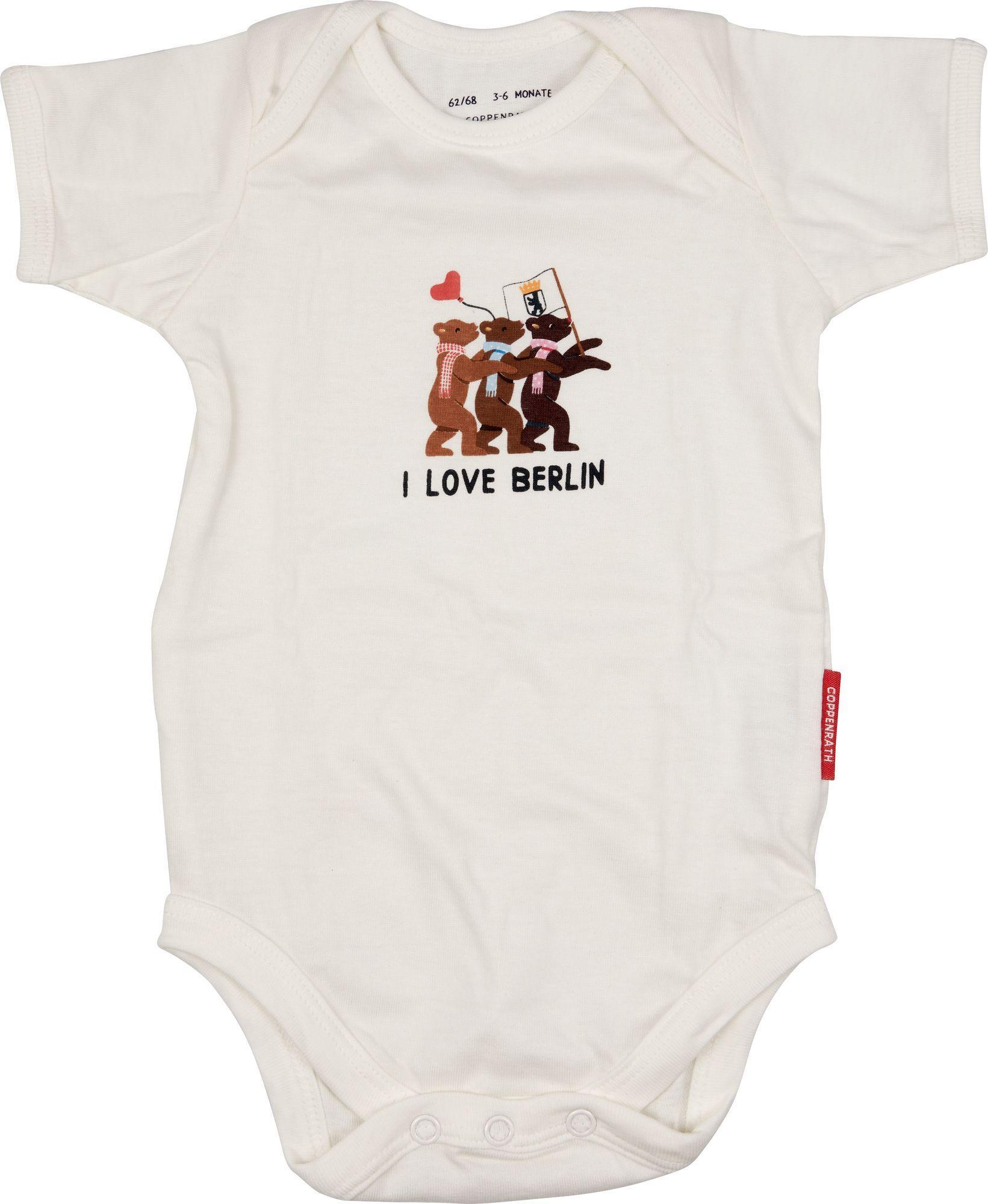 Beispielinhalt (Bild) Baby-Body: I love Berlin