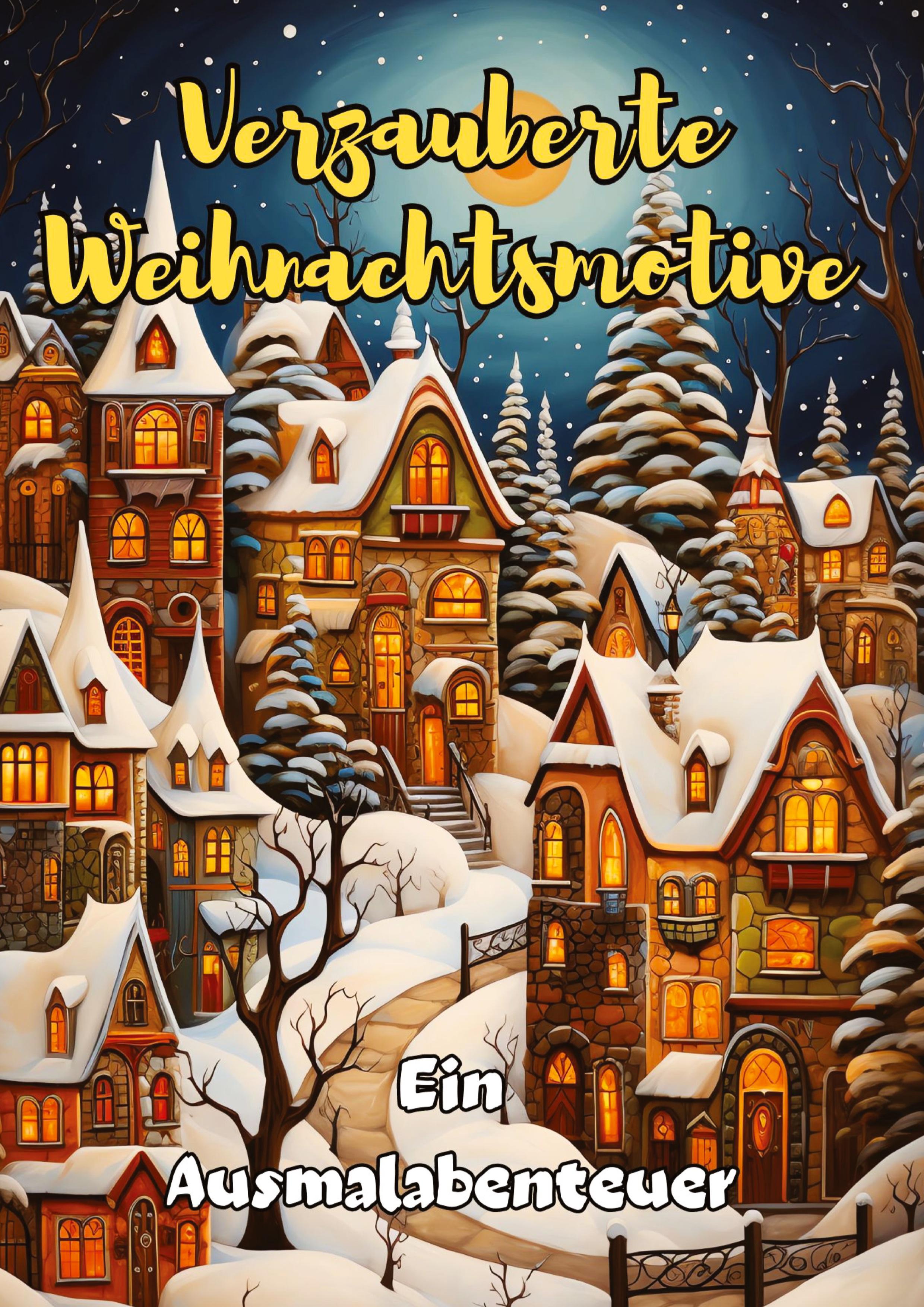 Vorderes Coverbild Magische Weihnachtsmotive: Ein Ausmalabenteuer