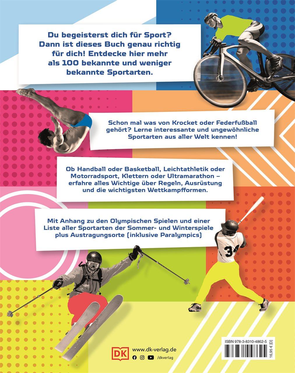 Rückseitencover Sport - Lexikon für Kids