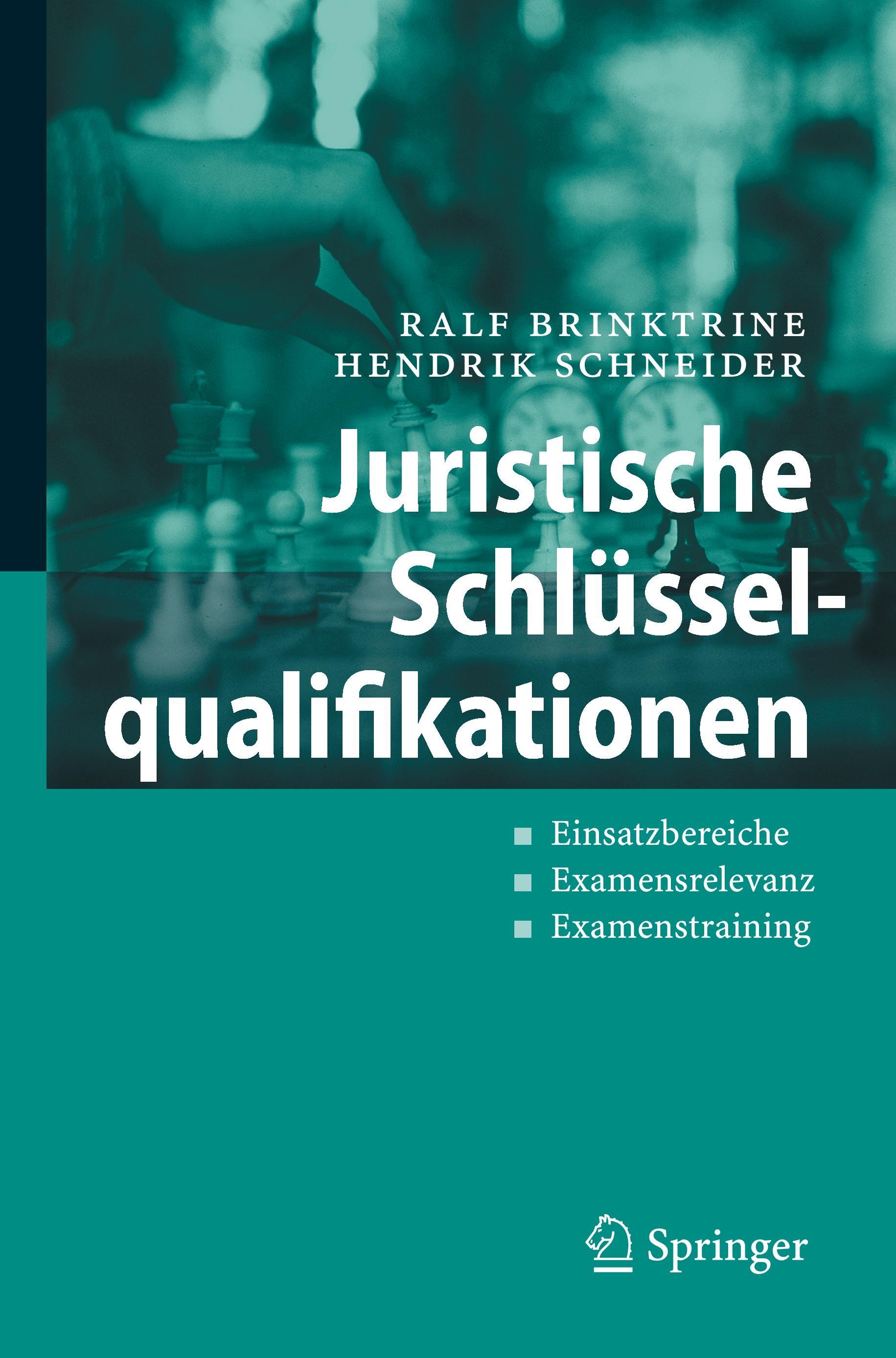 Vorderes Coverbild Juristische Schlüsselqualifikationen