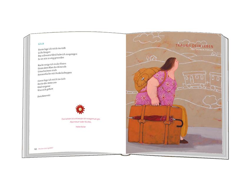 Beispielinhalt (Bild) Starke Frauen haben Mut