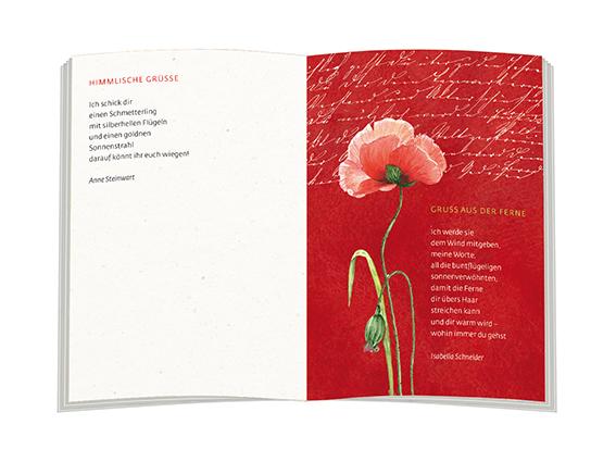 Beispielinhalt (Bild) Viele Grüße von Herzen