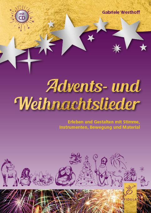 Vorderes Coverbild Advents- und Weihnachtslieder