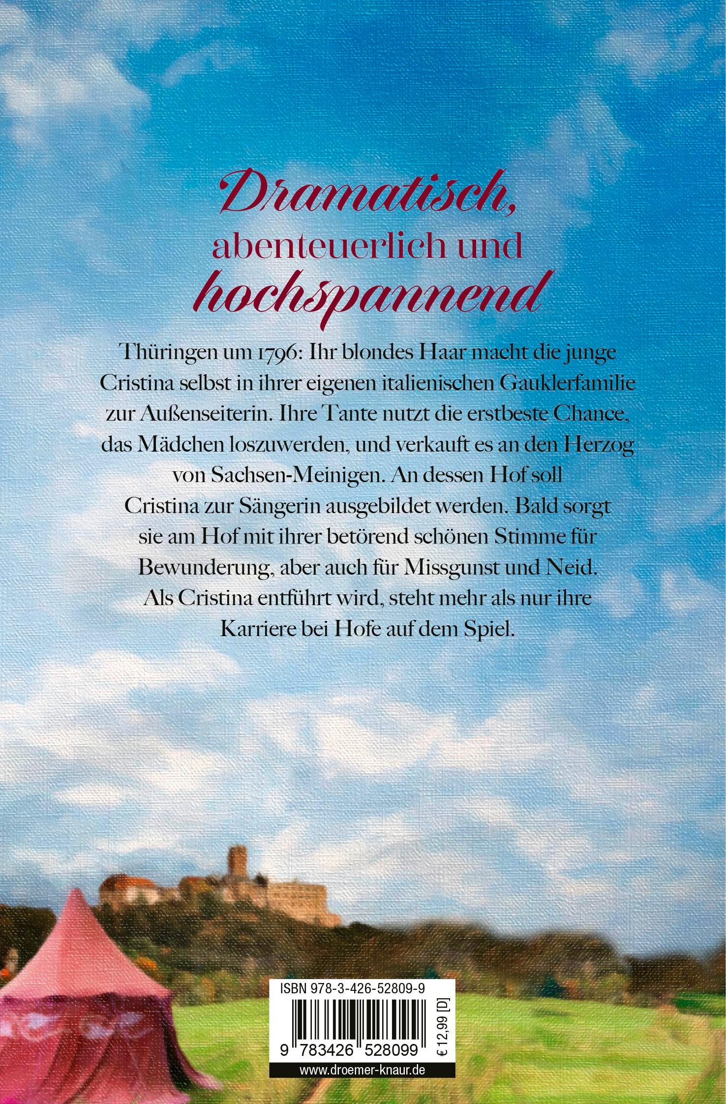 Rückseitencover Die verkaufte Sängerin