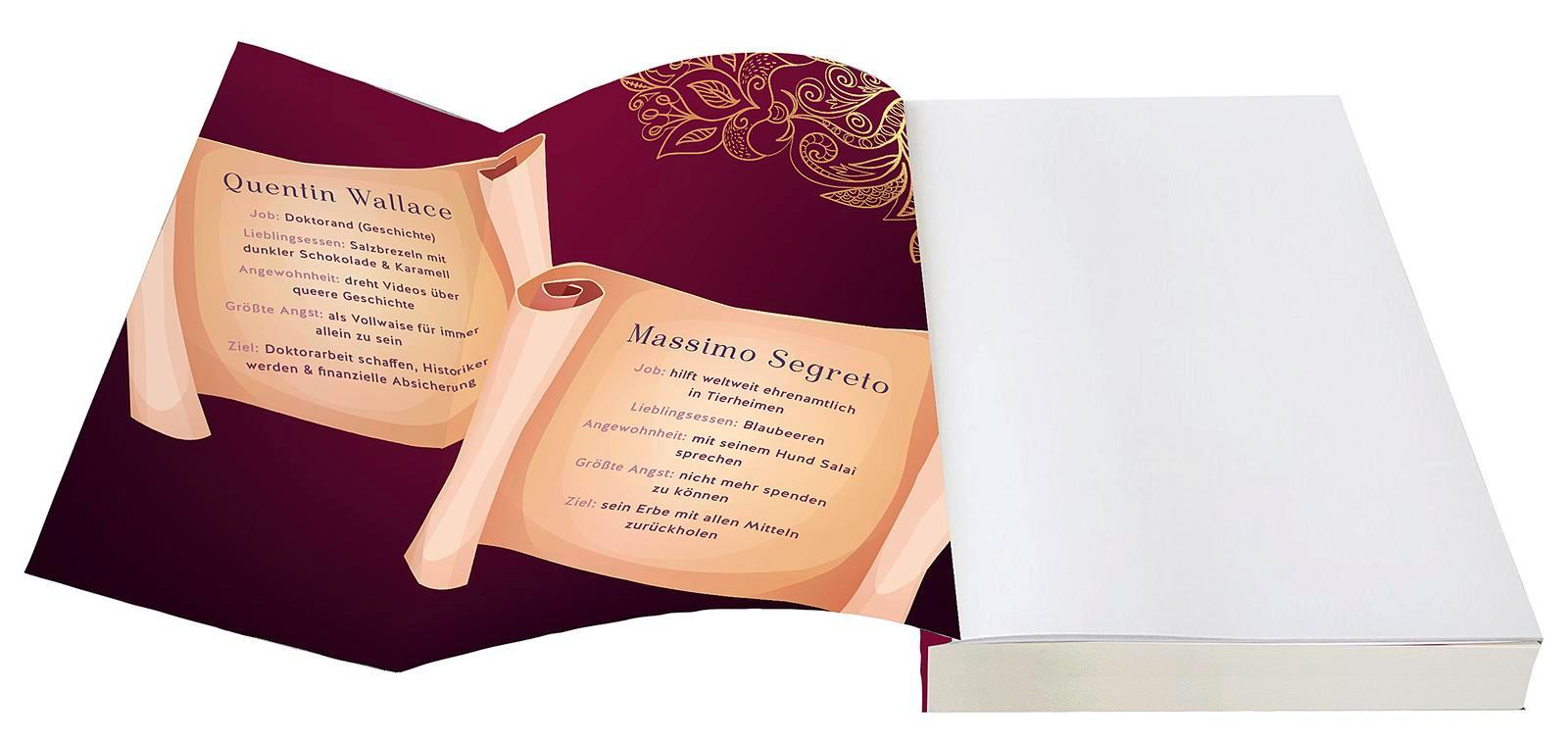 Beispielinhalt (Bild) Love Studies: Never Kiss a Villain